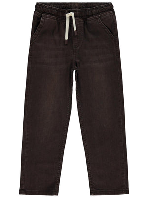 Civil Boys Bağcıklı Basic 10-13 Yaş Pantolon - Kahve