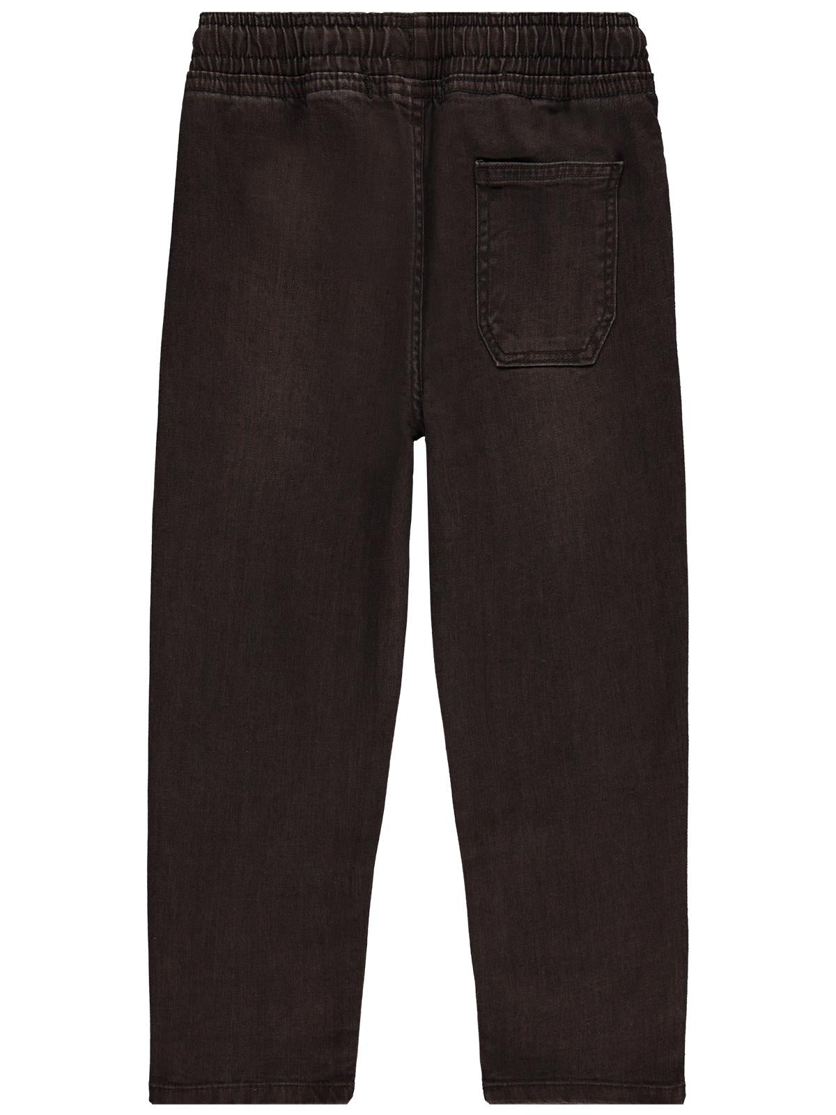 Civil Boys Bağcıklı Basic 2-5 Yaş Pantolon - Kahve