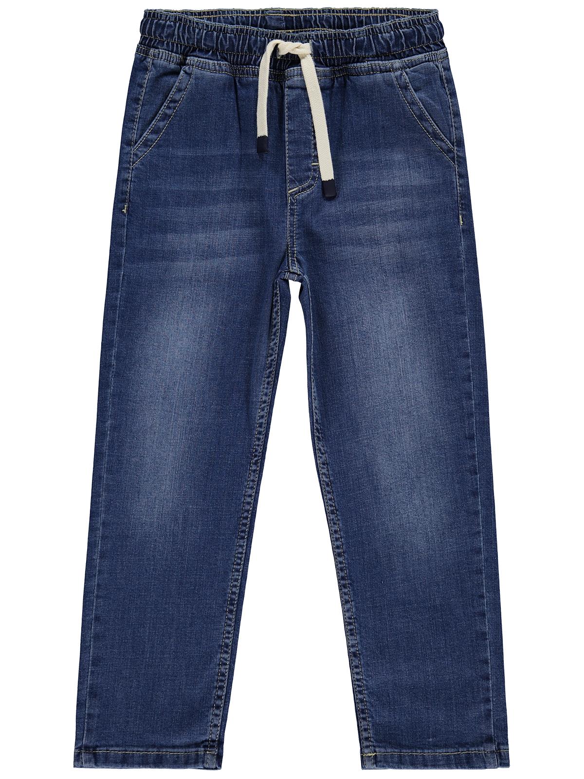 Civil Boys Bağcıklı Basic 10-13 Yaş Pantolon - Mavi