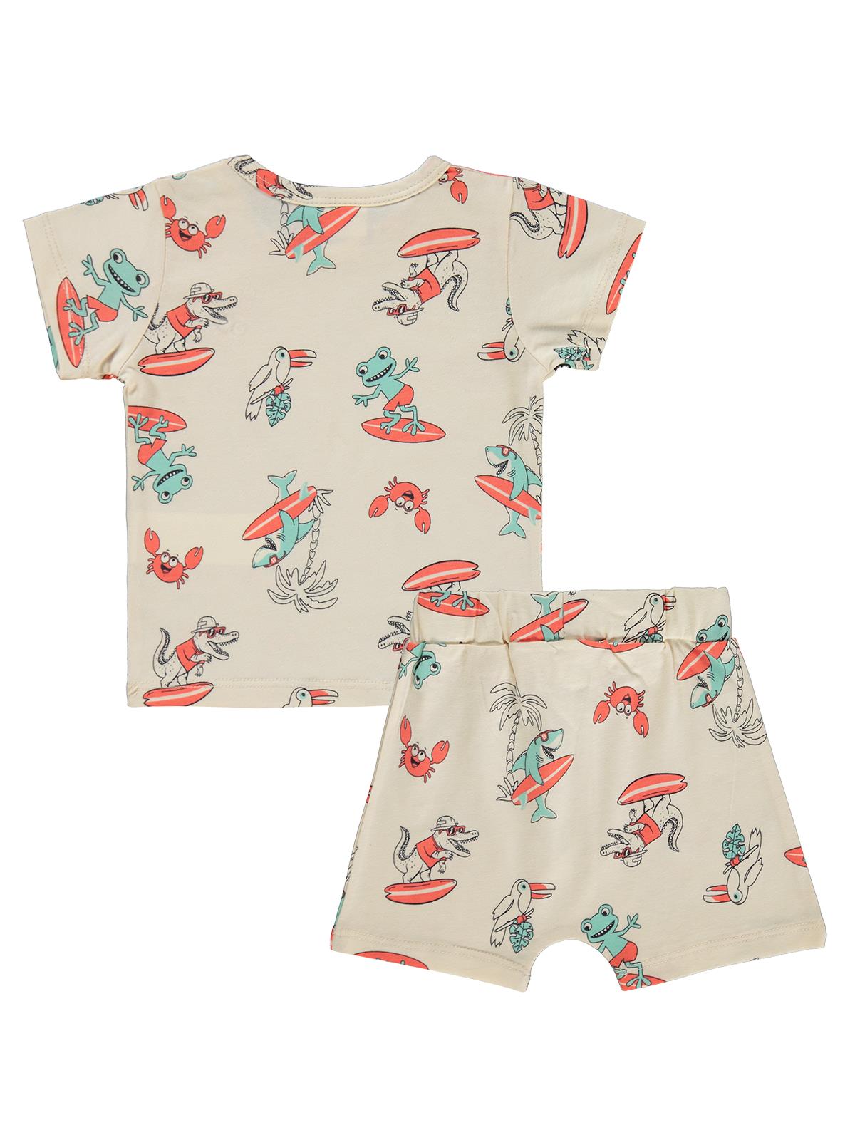 Civil Baby Surf Empirmeli 6-18 Ay Takım - Bej