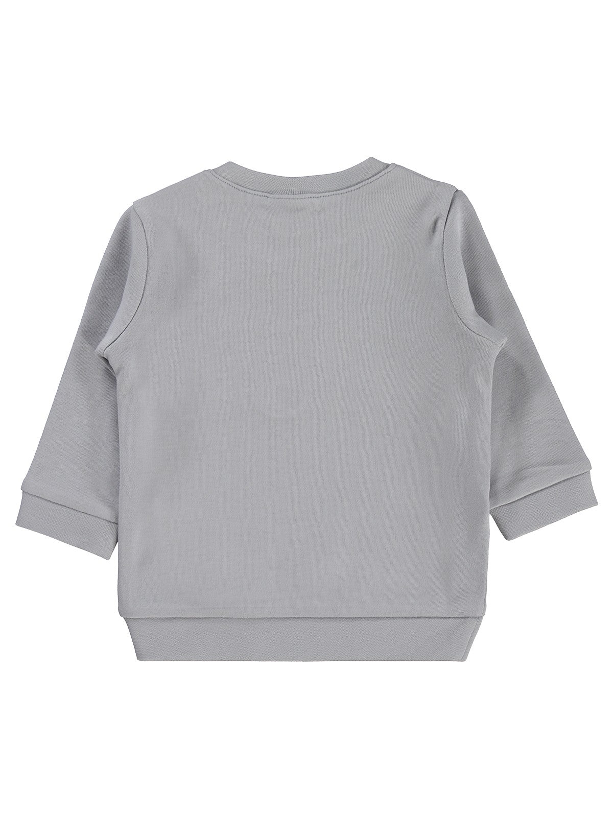 Civil Baby Hayvan Nakışlı 3-18 Ay Sweatshirt - Gri