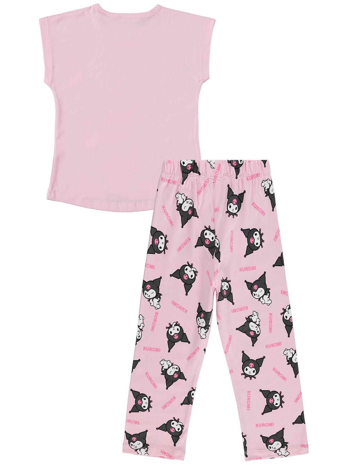 Kuromi 6-9 Yaş Pijama Takımı - Pembe