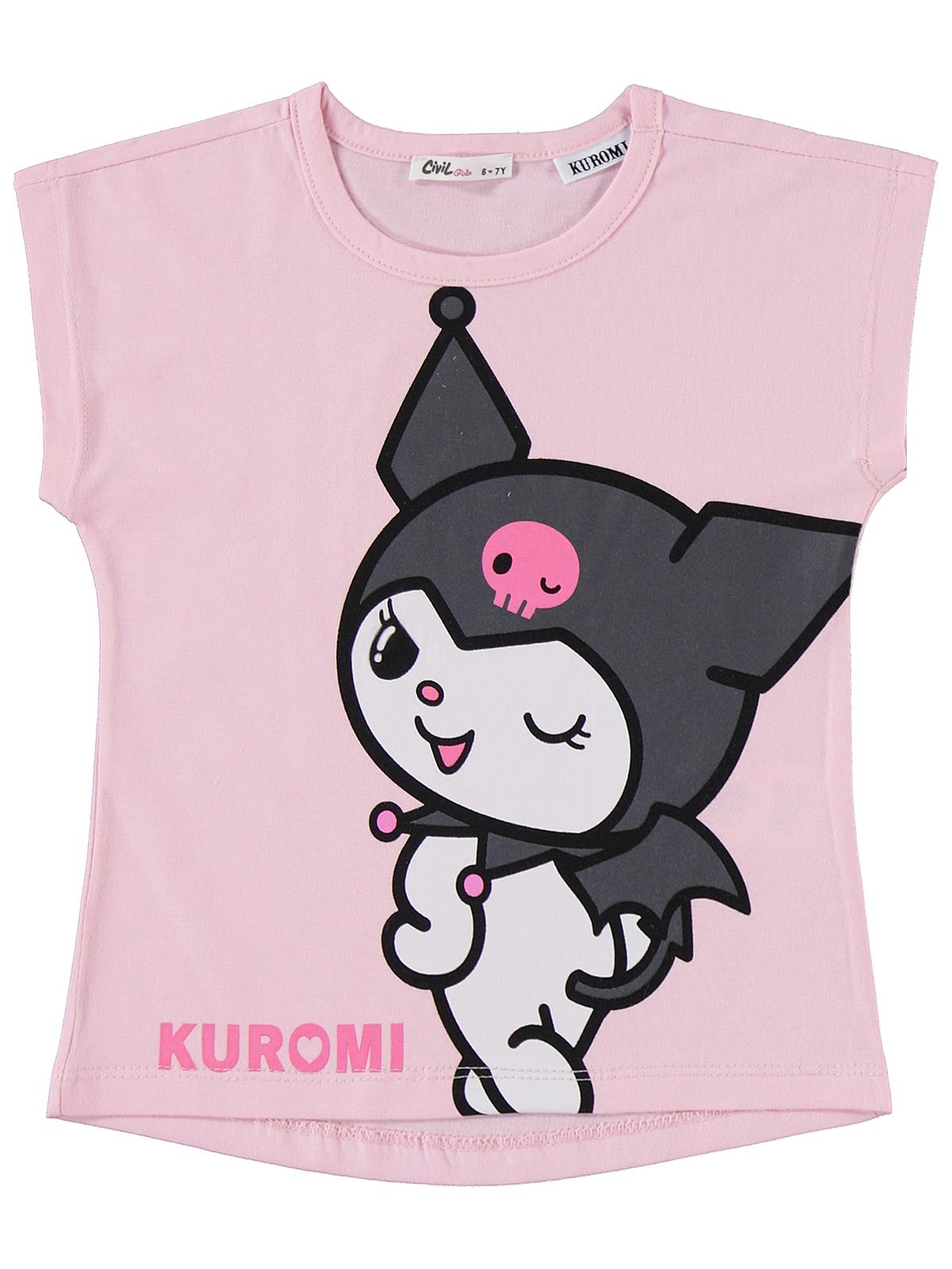Kuromi 6-9 Yaş Pijama Takımı - Pembe