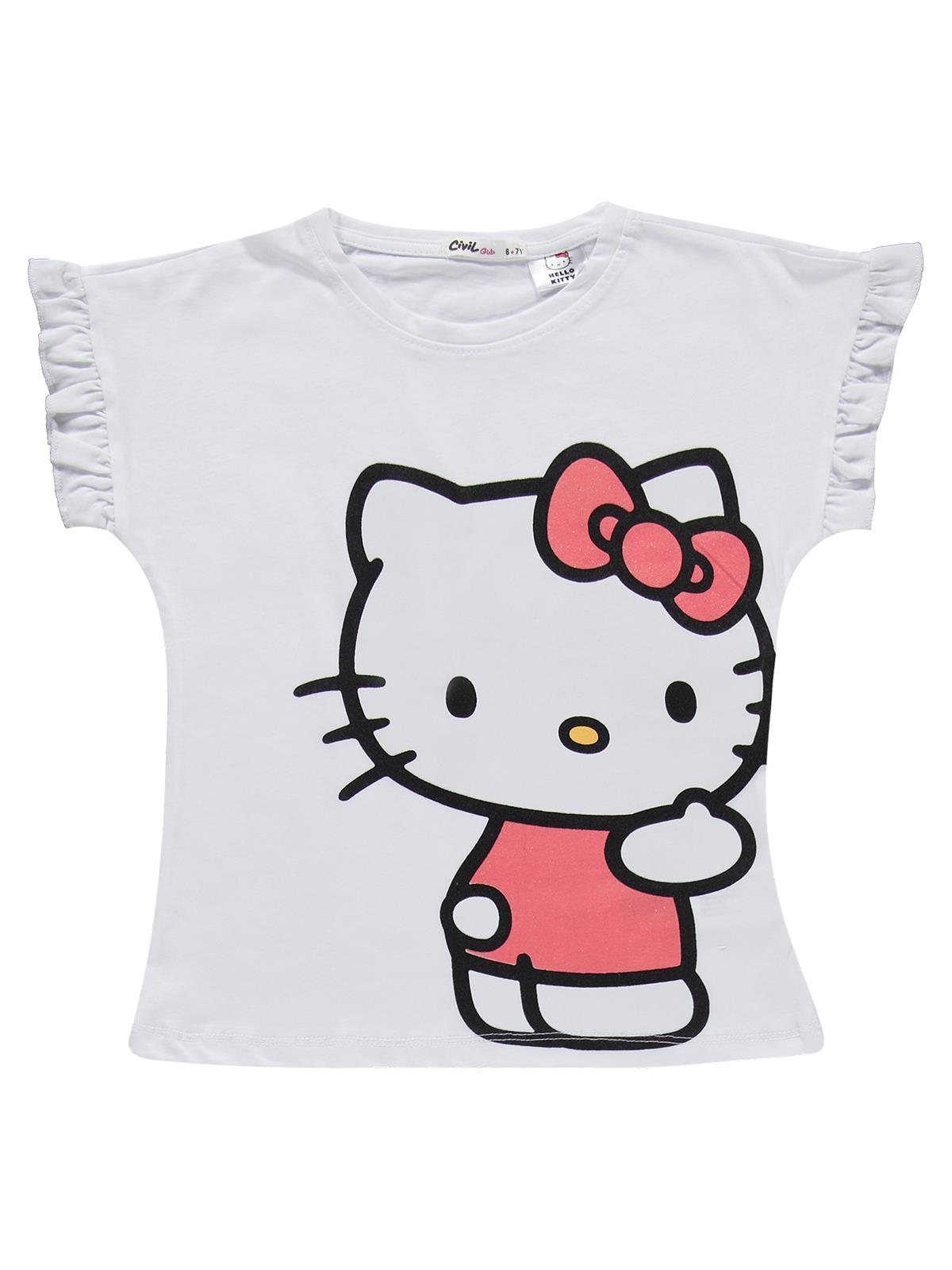 Hello Kitty 6-9 Yaş Takım - Kırık Beyaz-Siyah