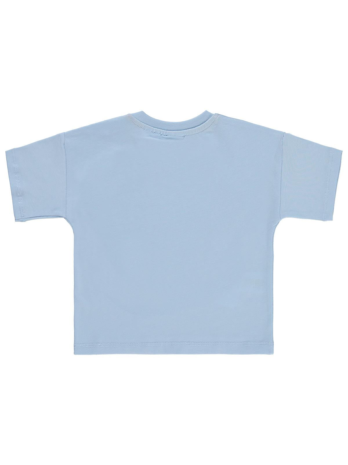 Civil Baby Superman Baskılı 6-18 Ay Tişört - Mavi