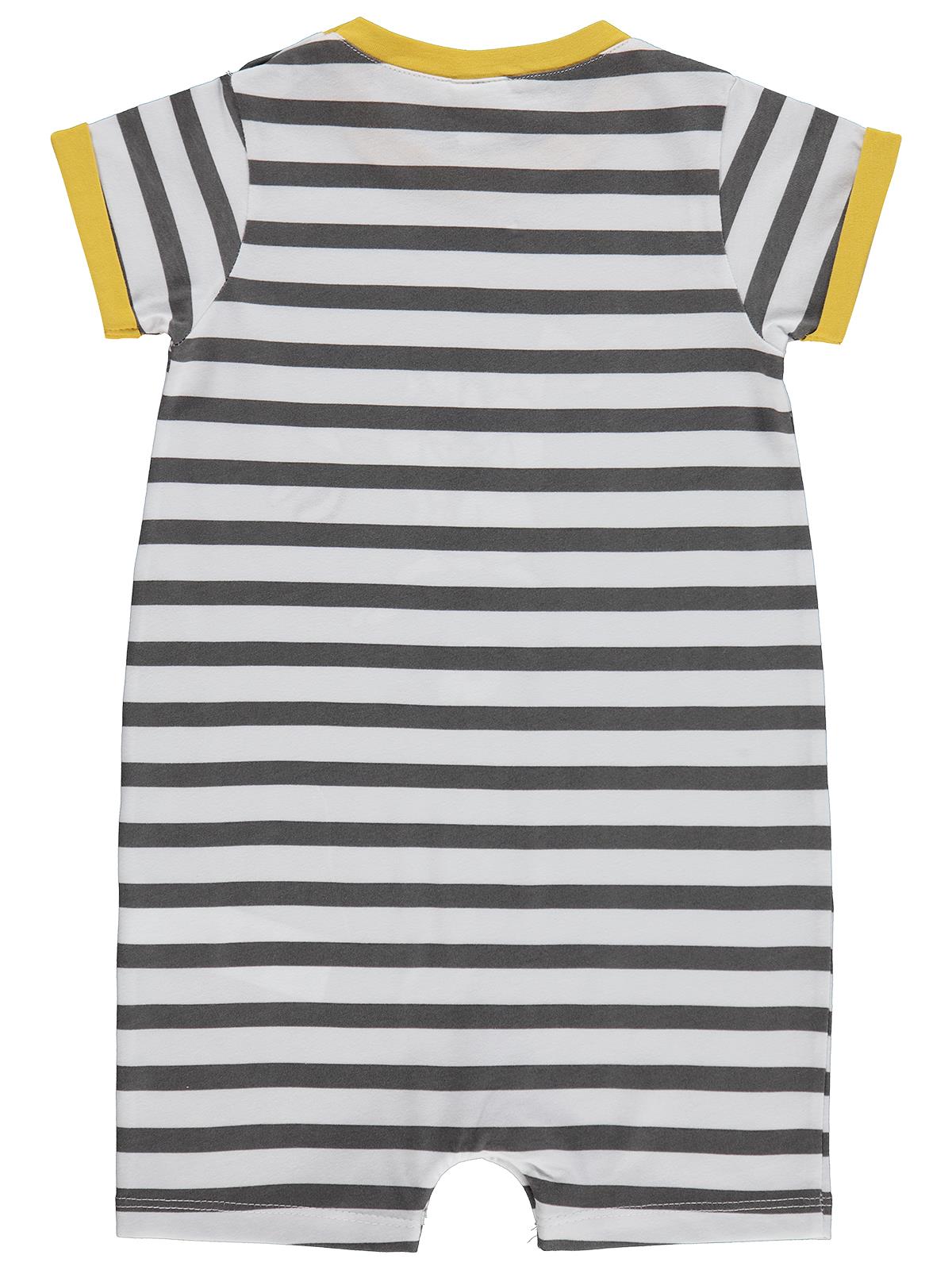 Civil Baby Taz Baskılı 6-18 Ay Tulum - Beyaz