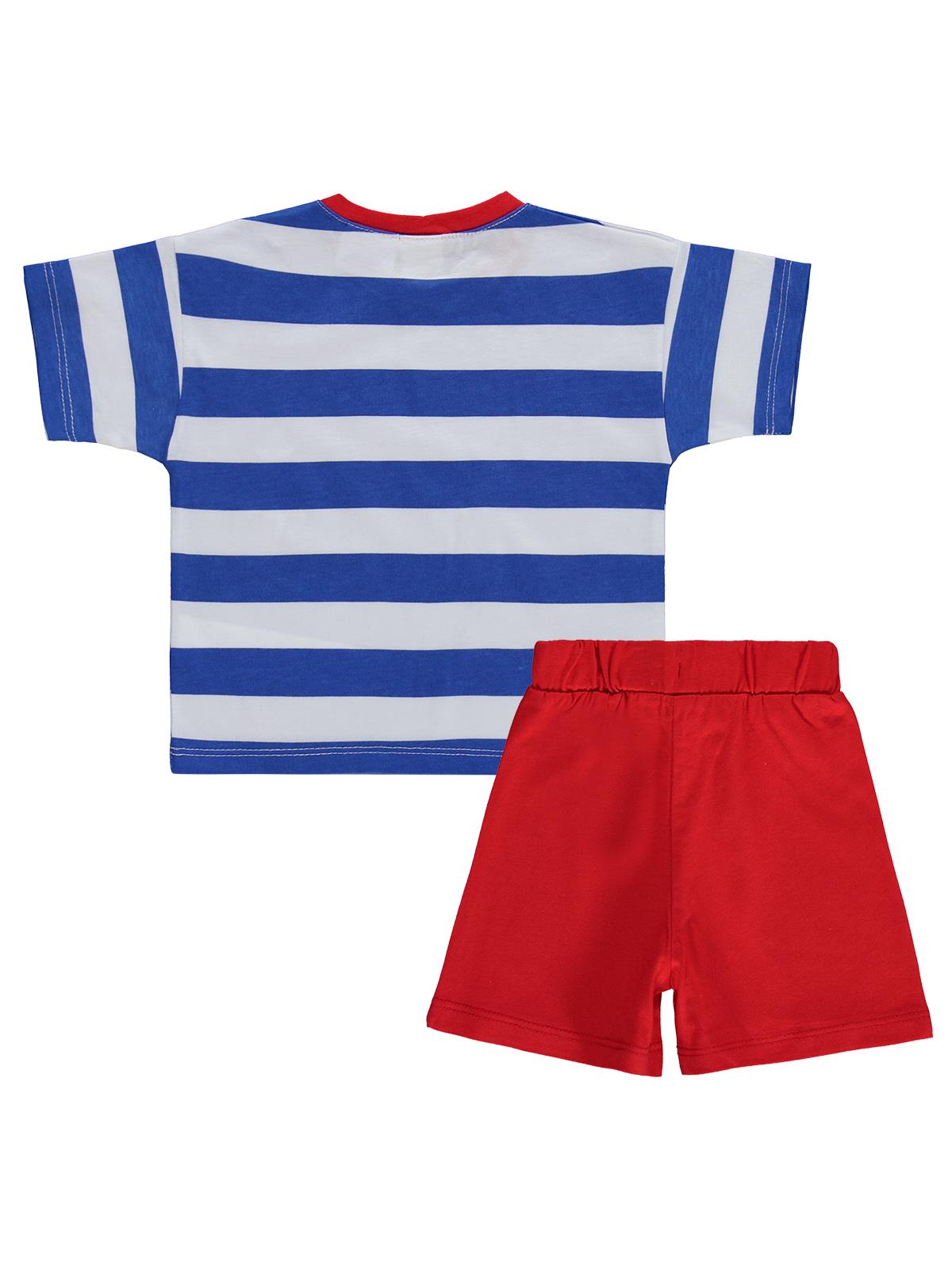 Civil Baby Super Rabbit Baskılı 6-18 Ay Takım - Mavi