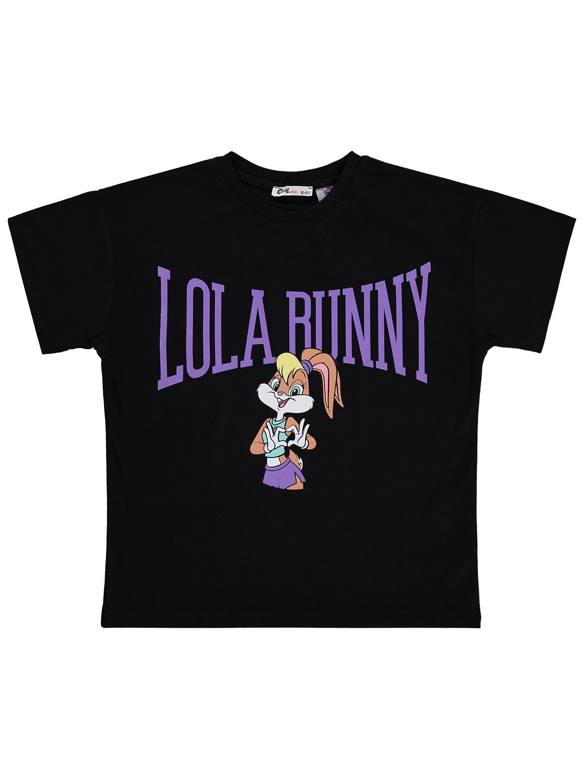 Lola Bunny 10-13 Yaş Tişört - Siyah