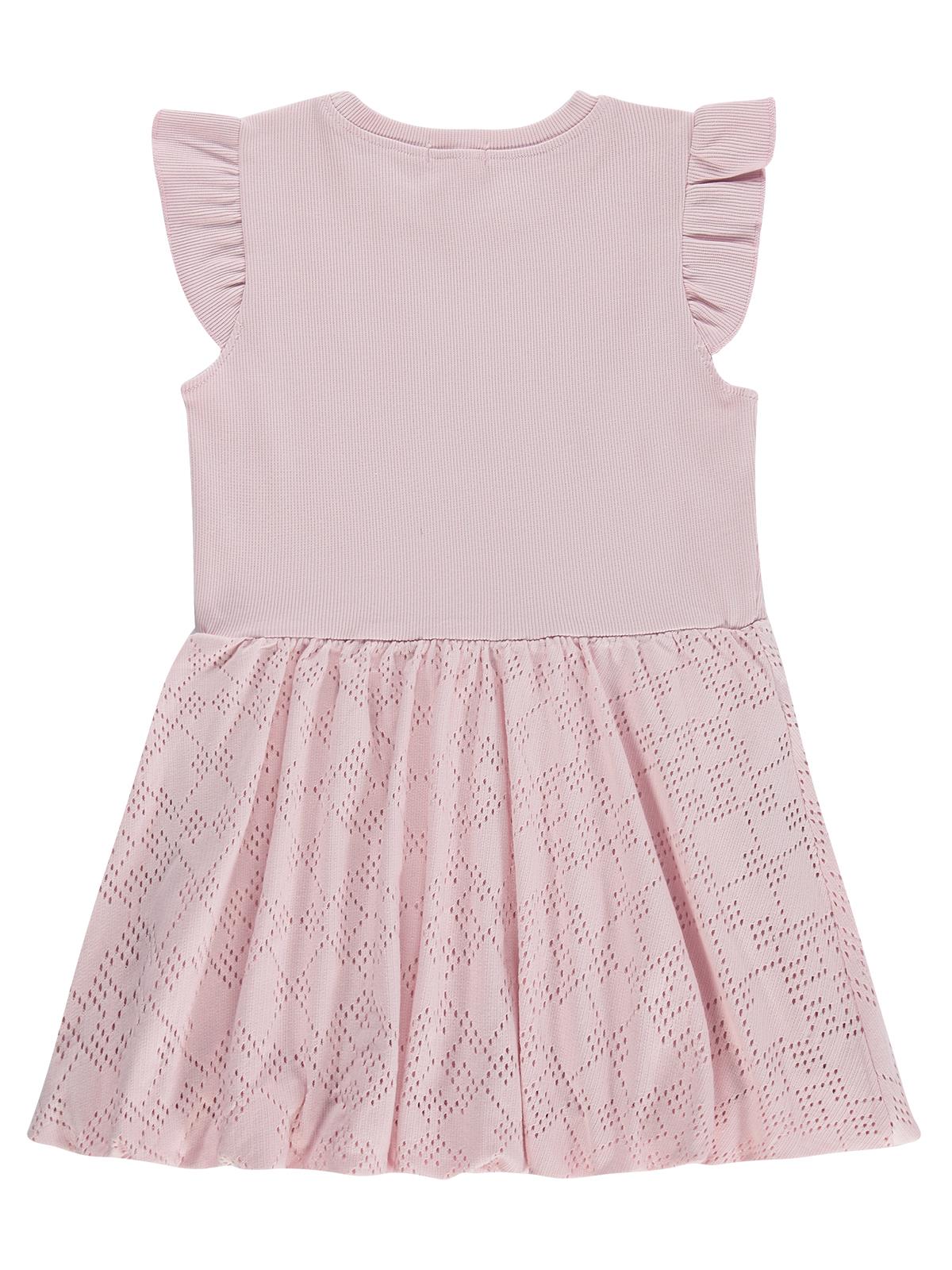 Civil Girls Balon 6-9 Yaş Elbise - Pembe