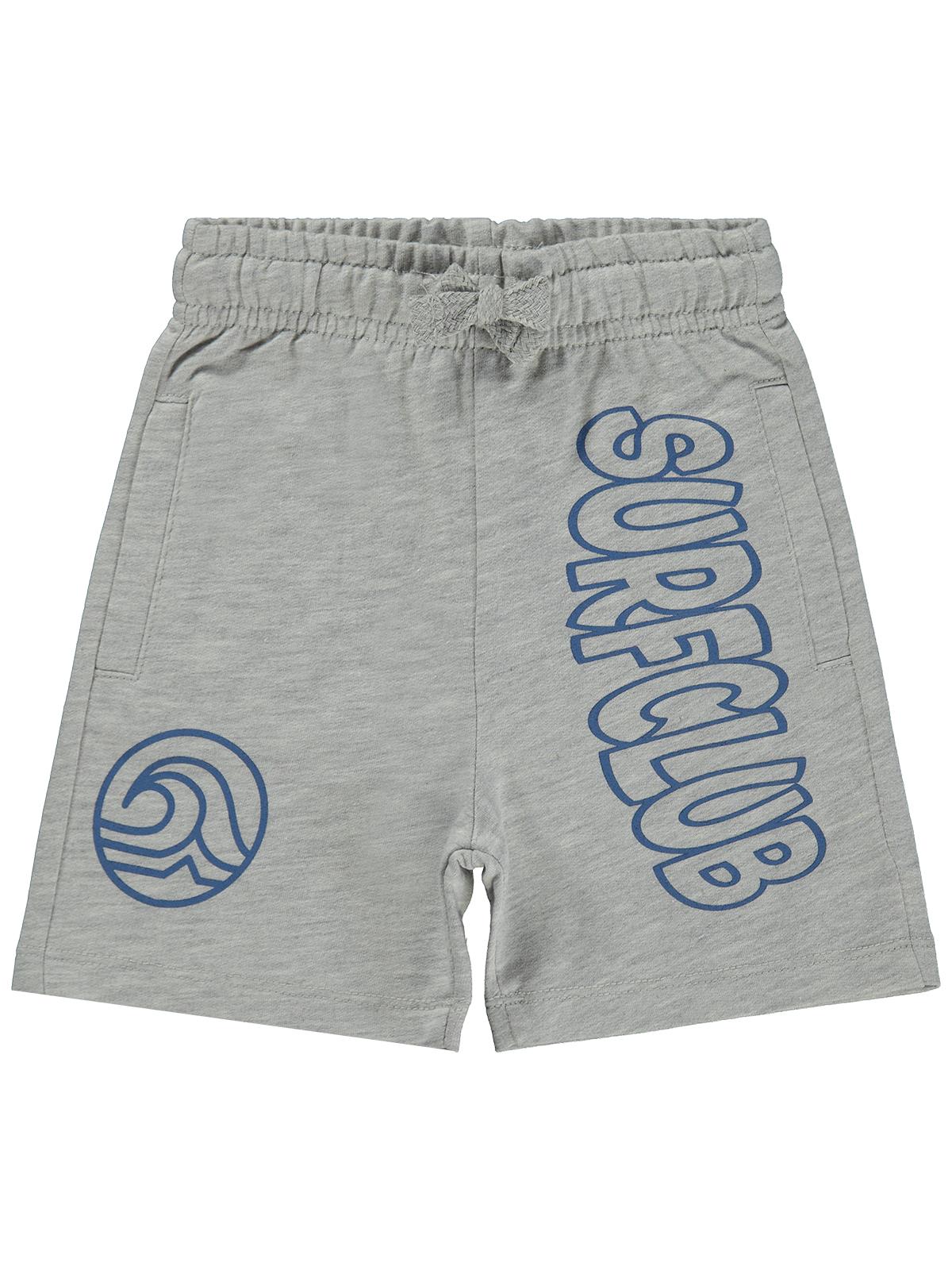 Civil Boys SURFCLUB Basklı 2-5 Yaş Kapri - Gri