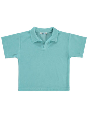 Civil Boys Polo Yaka 2-5 Yaş Tişört - Yeşil