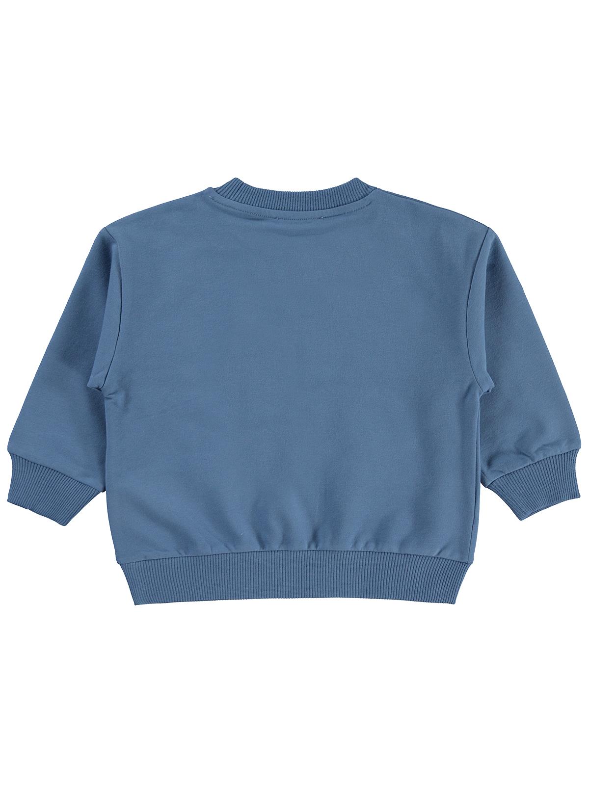 Civil Boys Armalı 2-5 Yaş Sweatshirt - Mavi