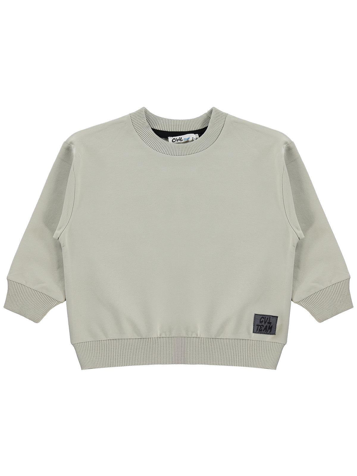 Civil Boys Armalı 2-5 Yaş Sweatshirt - Mavi