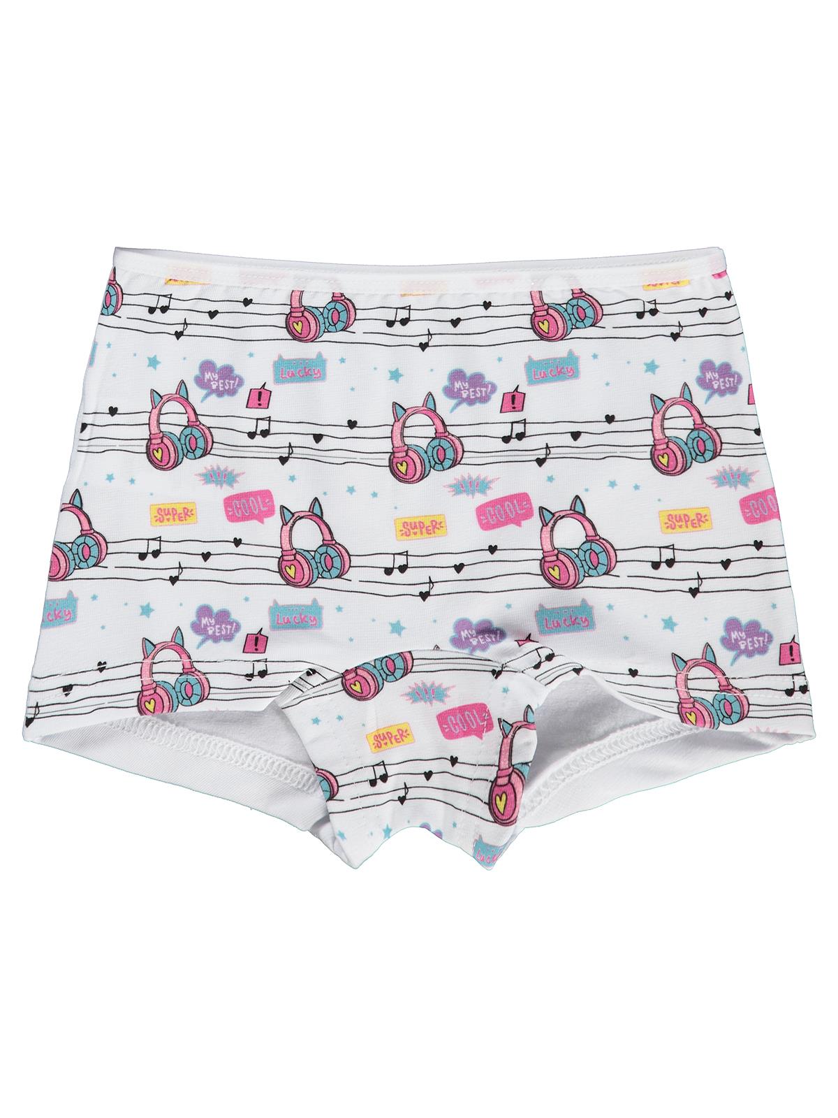 Civil Girls Music 2-10 Yaş Kız Çocuk 2'li Boxer