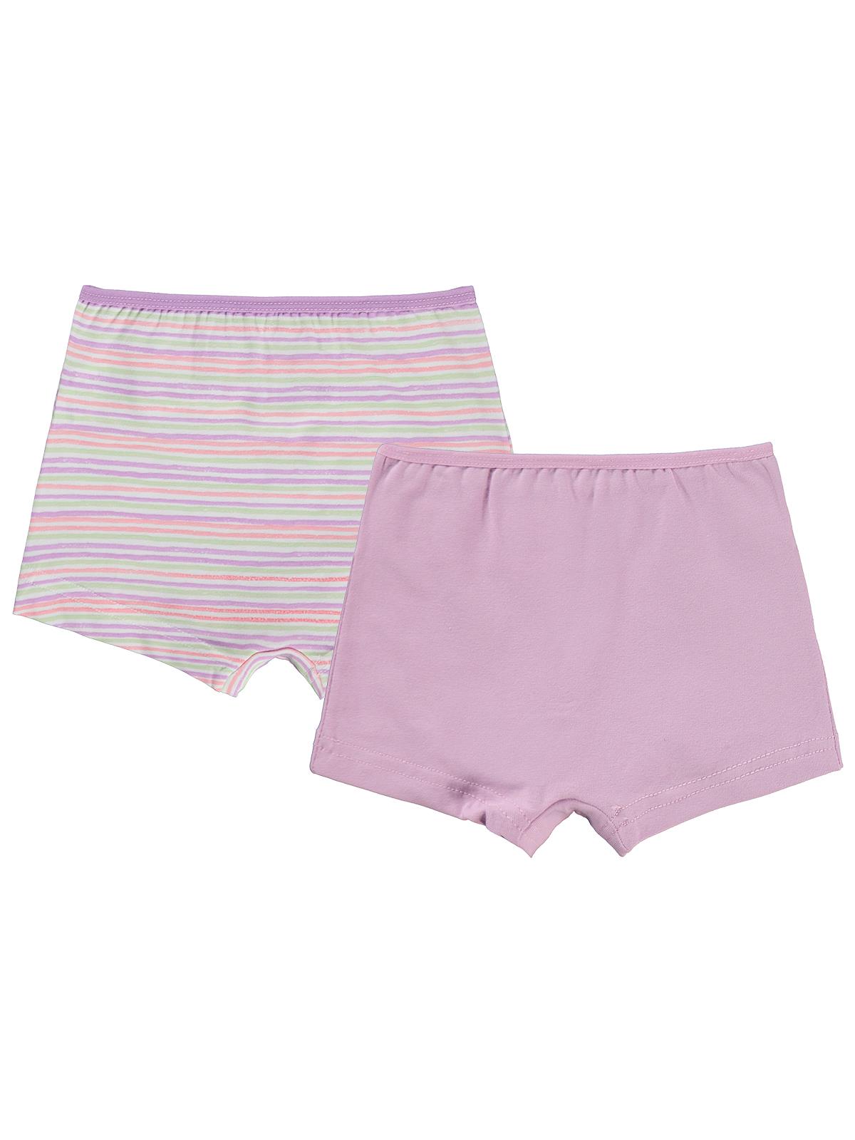 Civil Girls Unicorn 2-10 Yaş Kız Çocuk 2'li Boxer - Standart