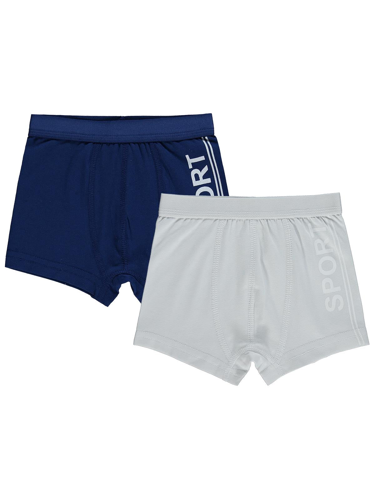 Civil Boys Sport 2-10 Yaş Erkek Çocuk 2'li Boxer