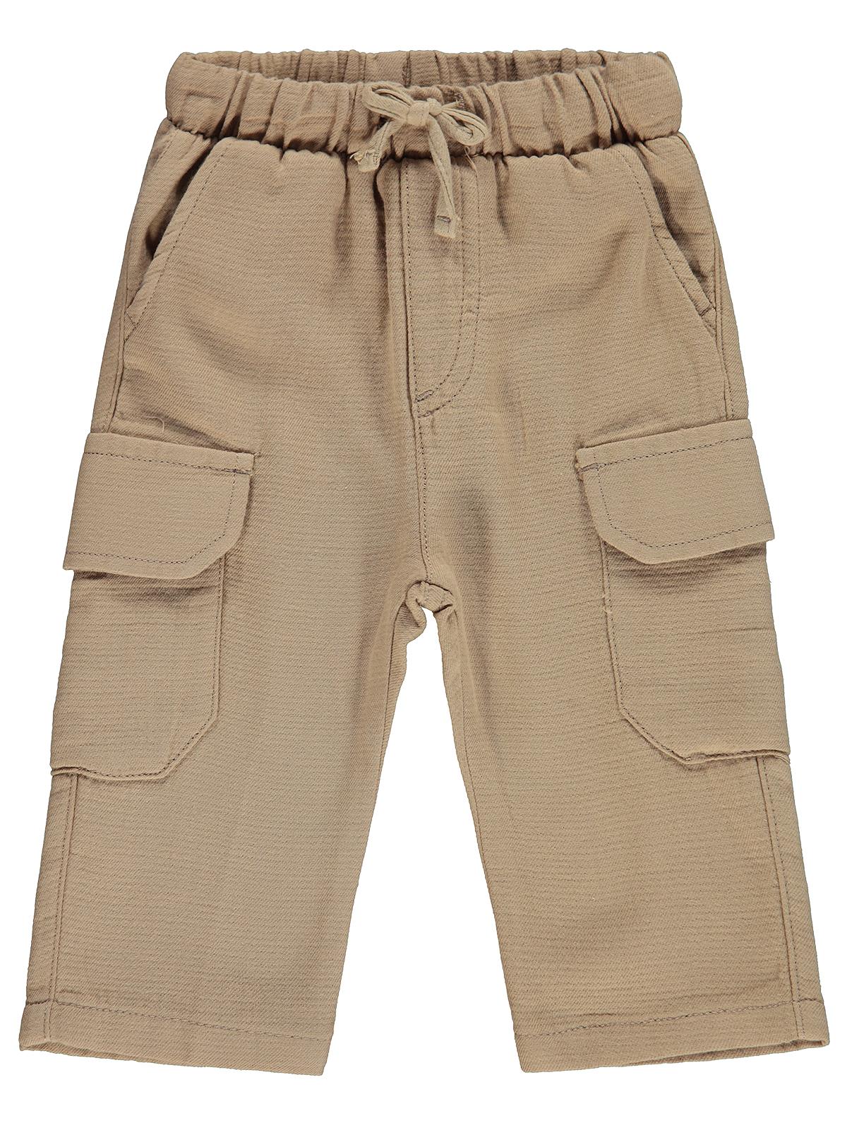 Civil Baby Kargo Cepli 6-18 Ay Pantolon - Kahverengi