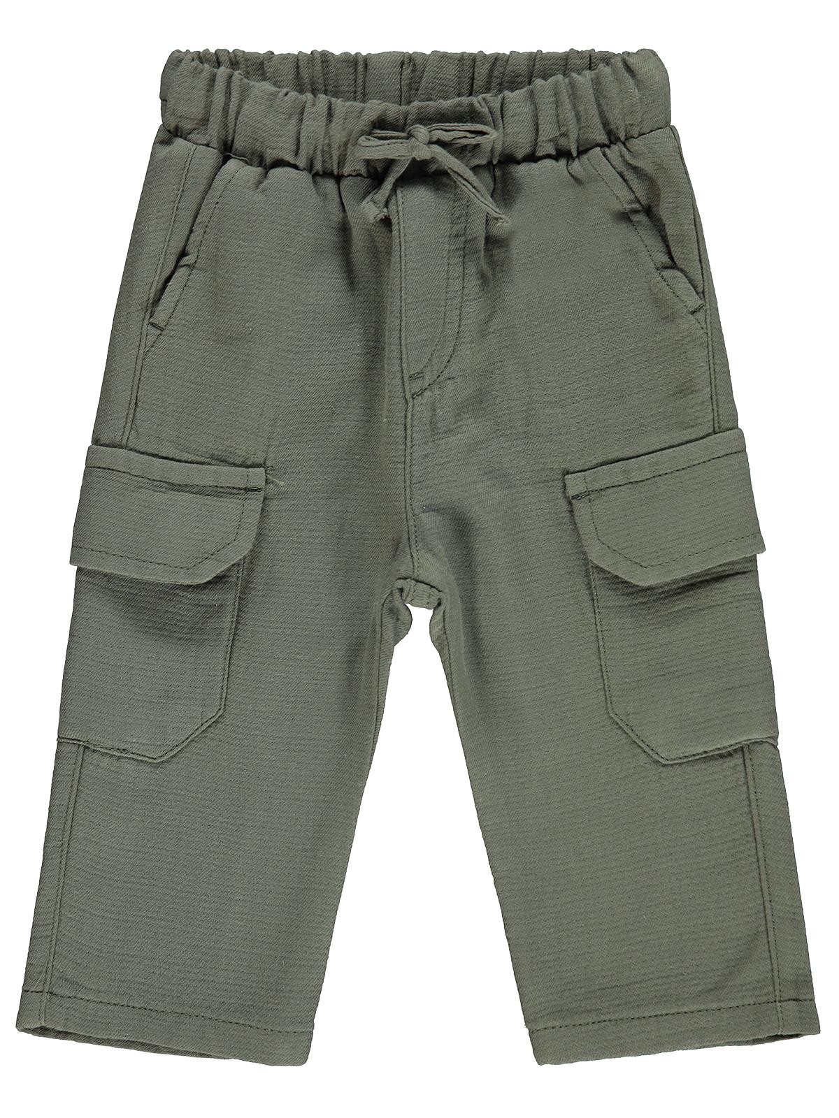 Civil Baby Kargo Cepli 6-18 Ay Pantolon - Haki