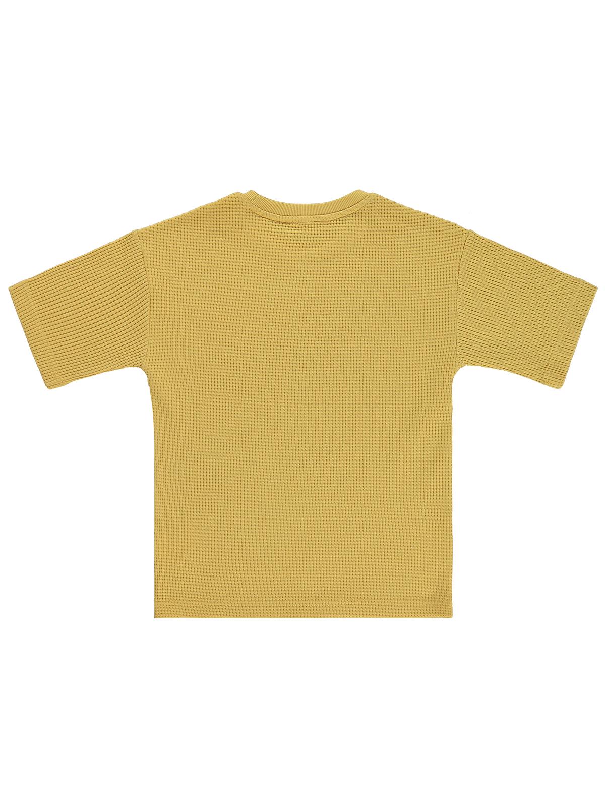 Civil Boys Basic Waffle 6-9 Yaş Tişört - Sarı