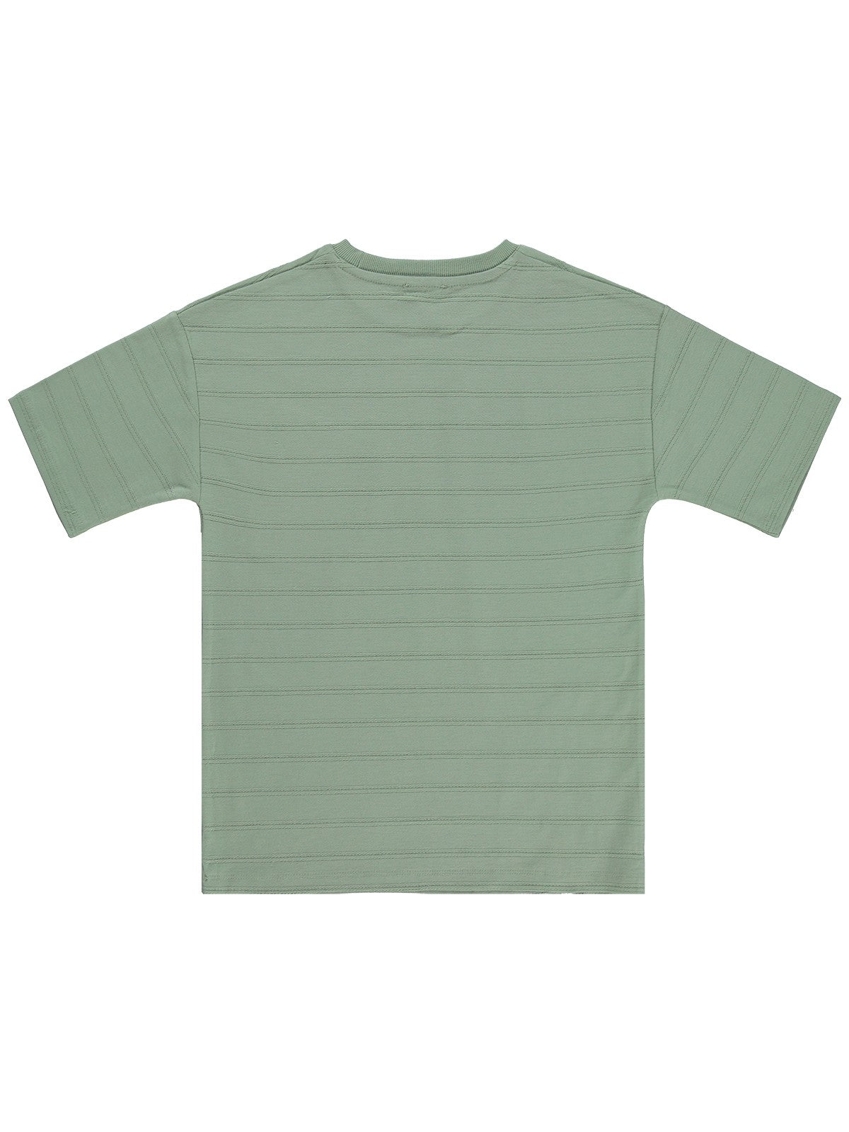Civil Boys Basic Önü Cepli 6-9 Yaş Tişört - Yeşil