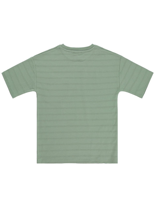 Civil Boys Basic Önü Cepli 10-13 Yaş Tişört - Yeşil