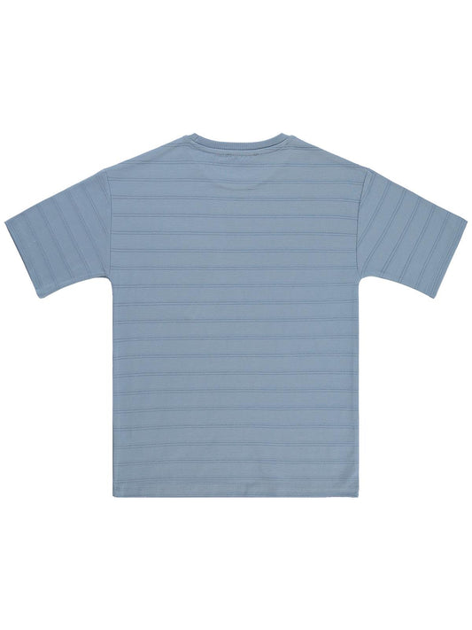 Civil Boys Basic Önü Cepli 10-13 Yaş Tişört - Mavi