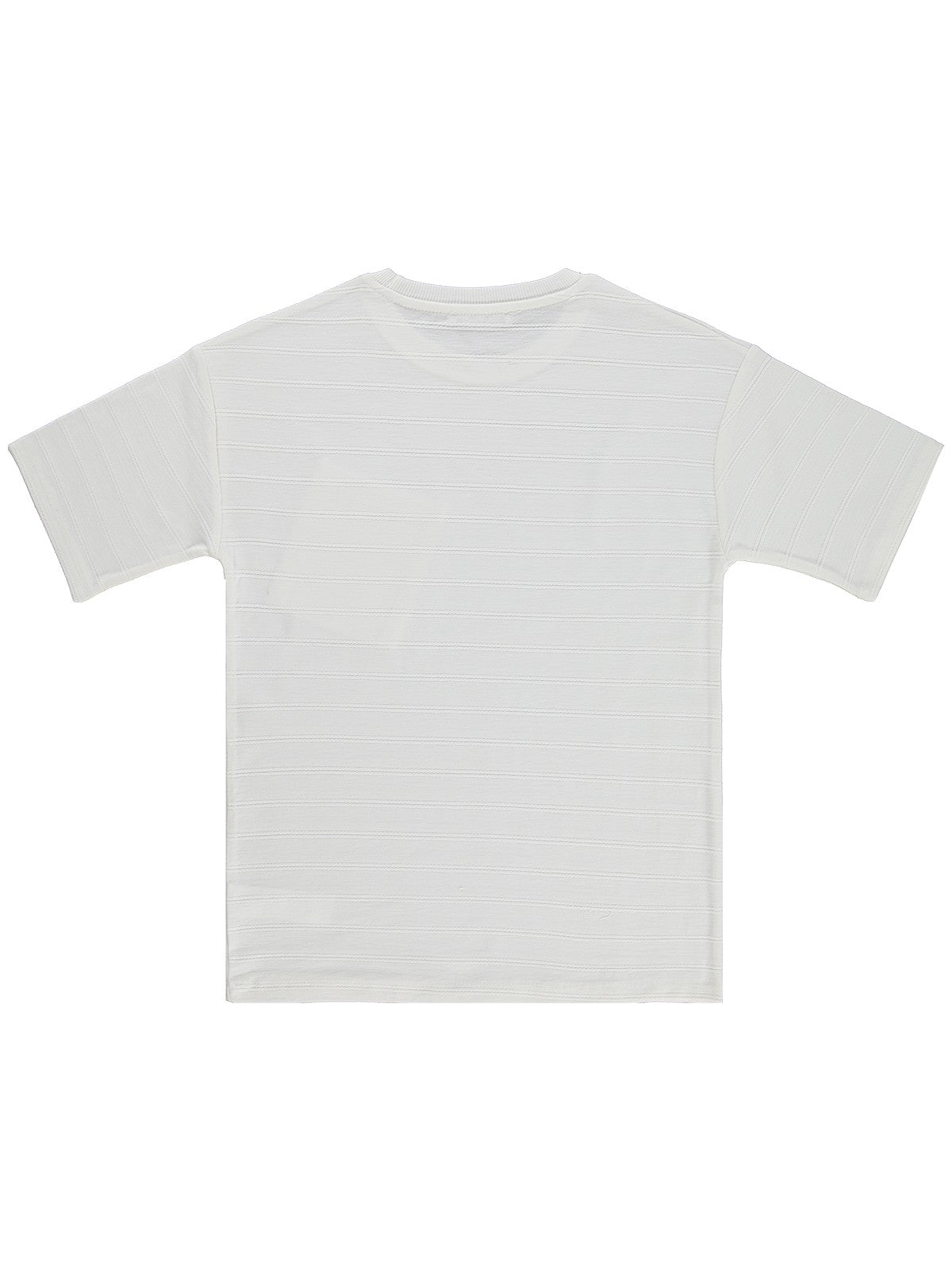 Civil Boys Basic Önü Cepli 6-9 Yaş Tişört - Beyaz