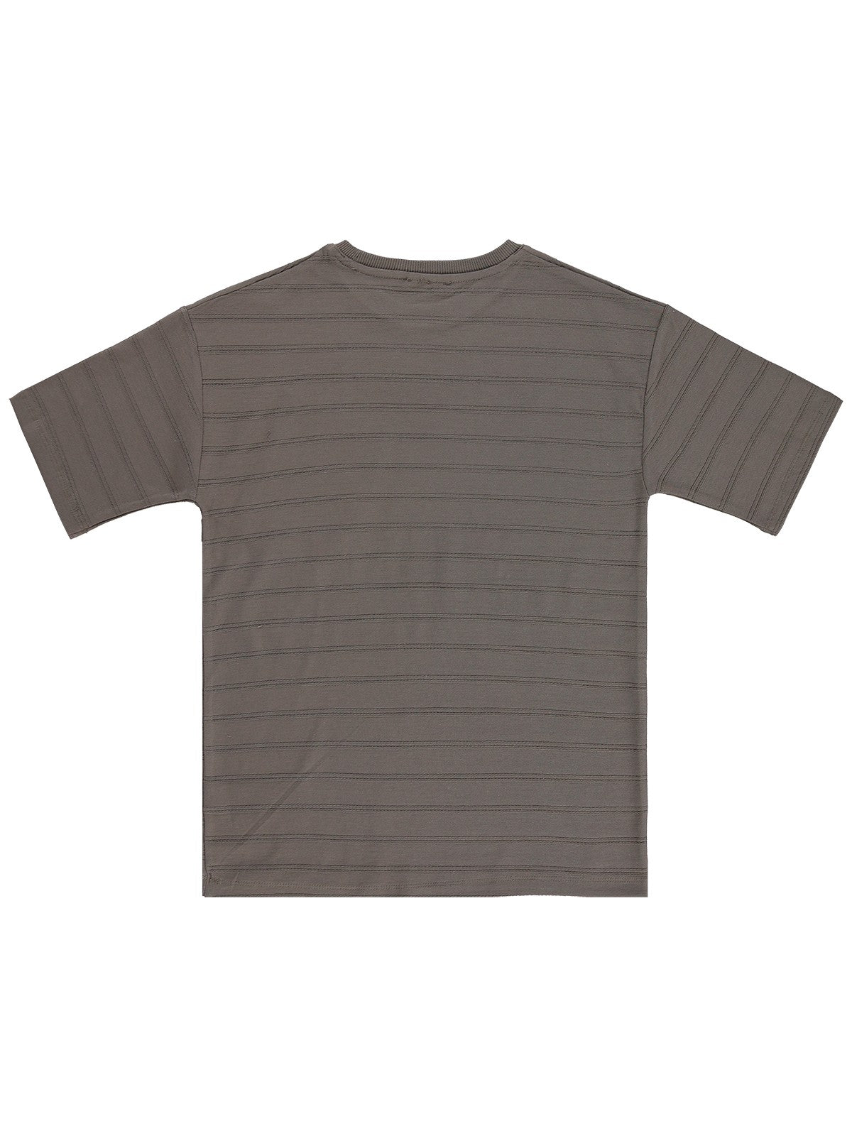 Civil Boys Basic Önü Cepli 6-9 Yaş Tişört - Kahverengi