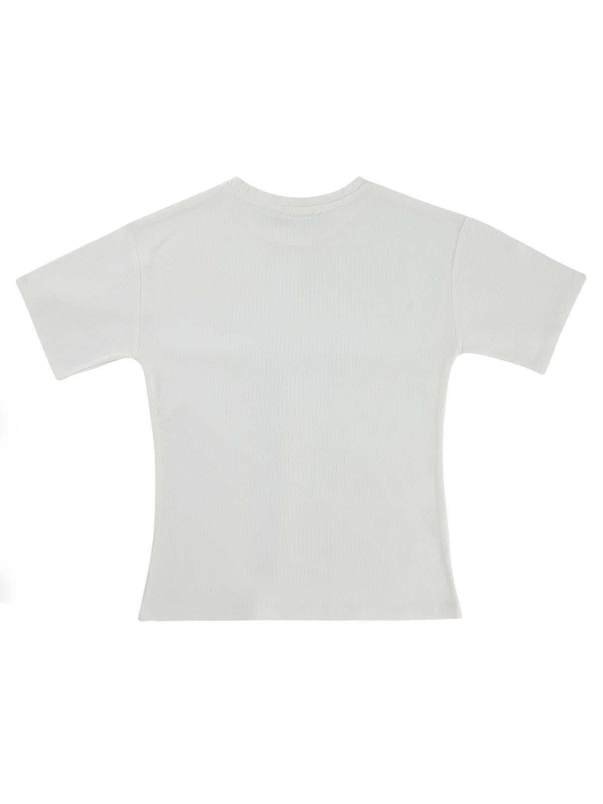 Civil Boys Basic Petek 10-13 Yaş Tişört - Beyaz