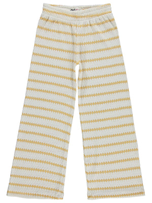 Civil Girls Bol Paça 10-13 Yaş Pantolon - Hardal
