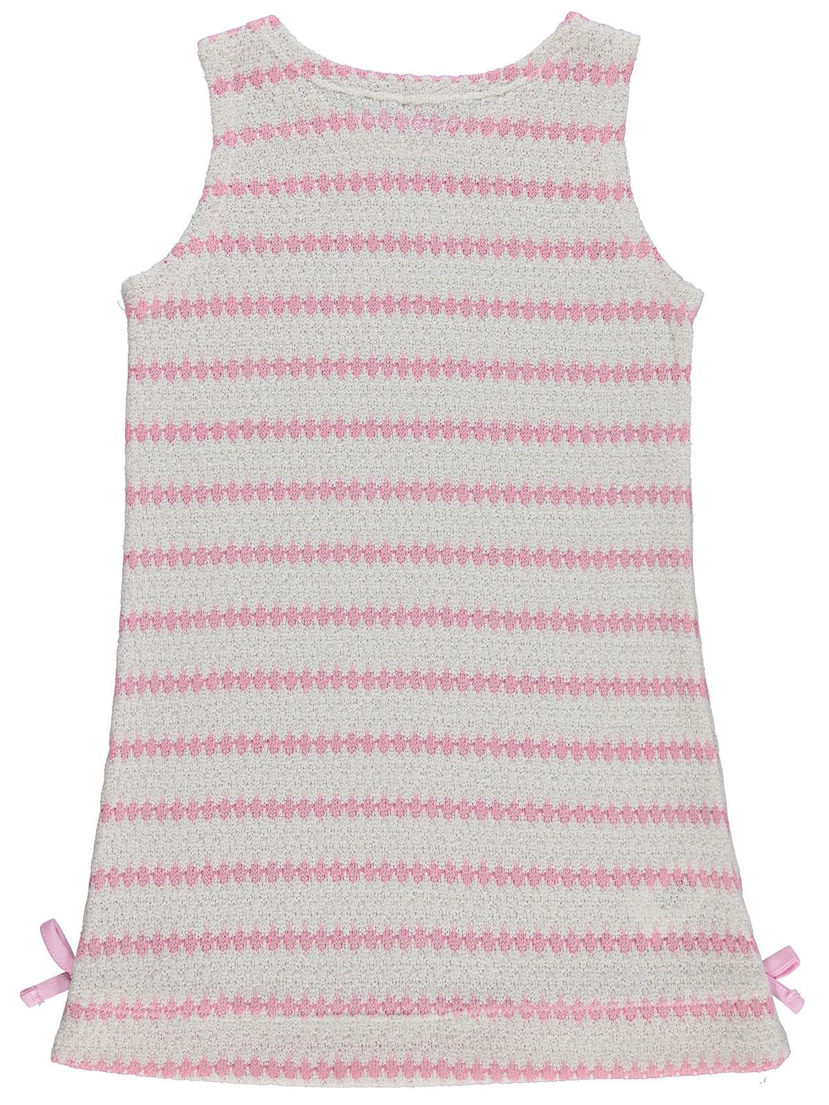 Civil Girls Fiyonklu 6-9 Yaş Elbise - Pembe