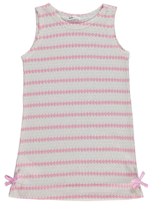 Civil Girls Fiyonklu 6-9 Yaş Elbise - Pembe