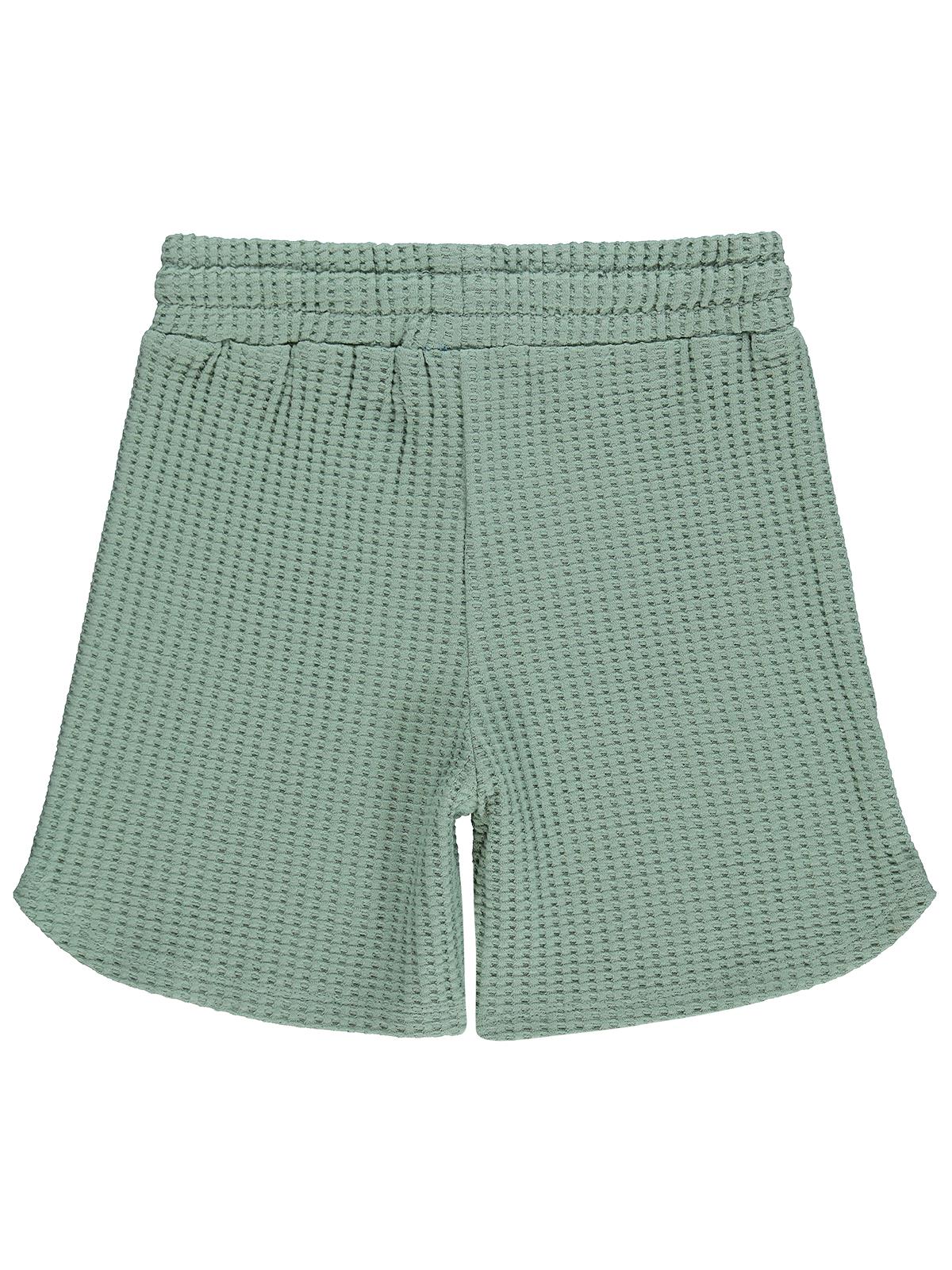 Civil Boys Basic Waffle 10-13 Yaş Şort - Yeşil