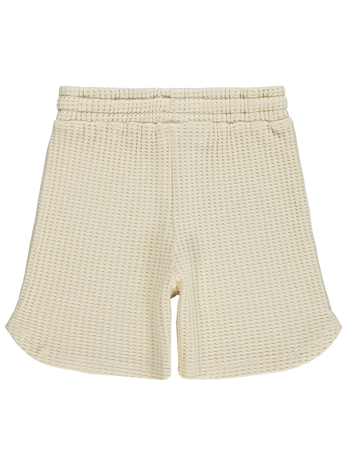 Civil Boys Basic Waffle 10-13 Yaş Şort - Kahverengi