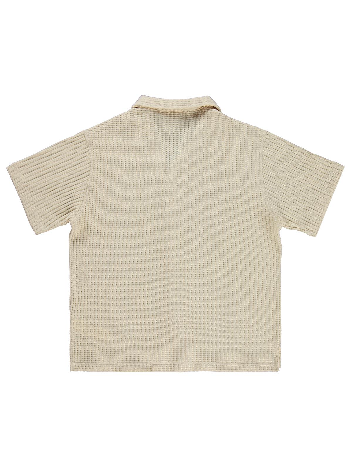 Civil Boys Basic Waffle 6-9 Yaş Gömlek - Kahverengi