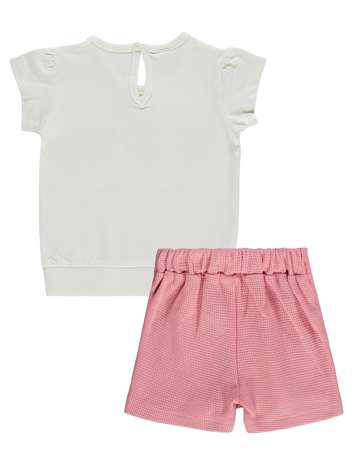 Civil Baby Kalpler Nakışlı 6-18 Ay Takım - Ekru