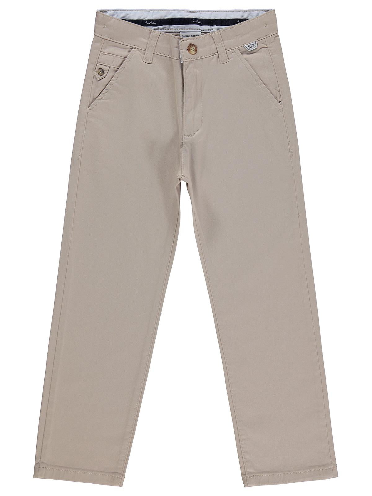 Pierre Cardin PC Etiketli 10-12 Yaş Pantolon - Bej