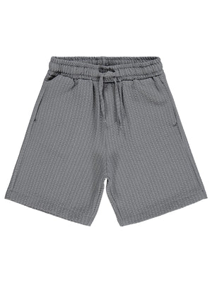 Civil Boys Dokulu 6-9 Yaş Şort - Gri