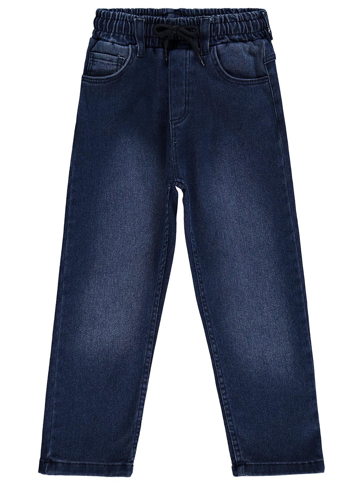 Civil Boys Beli Lastikli Jogger 10-13 Yaş Pantolon Kot - Mavi