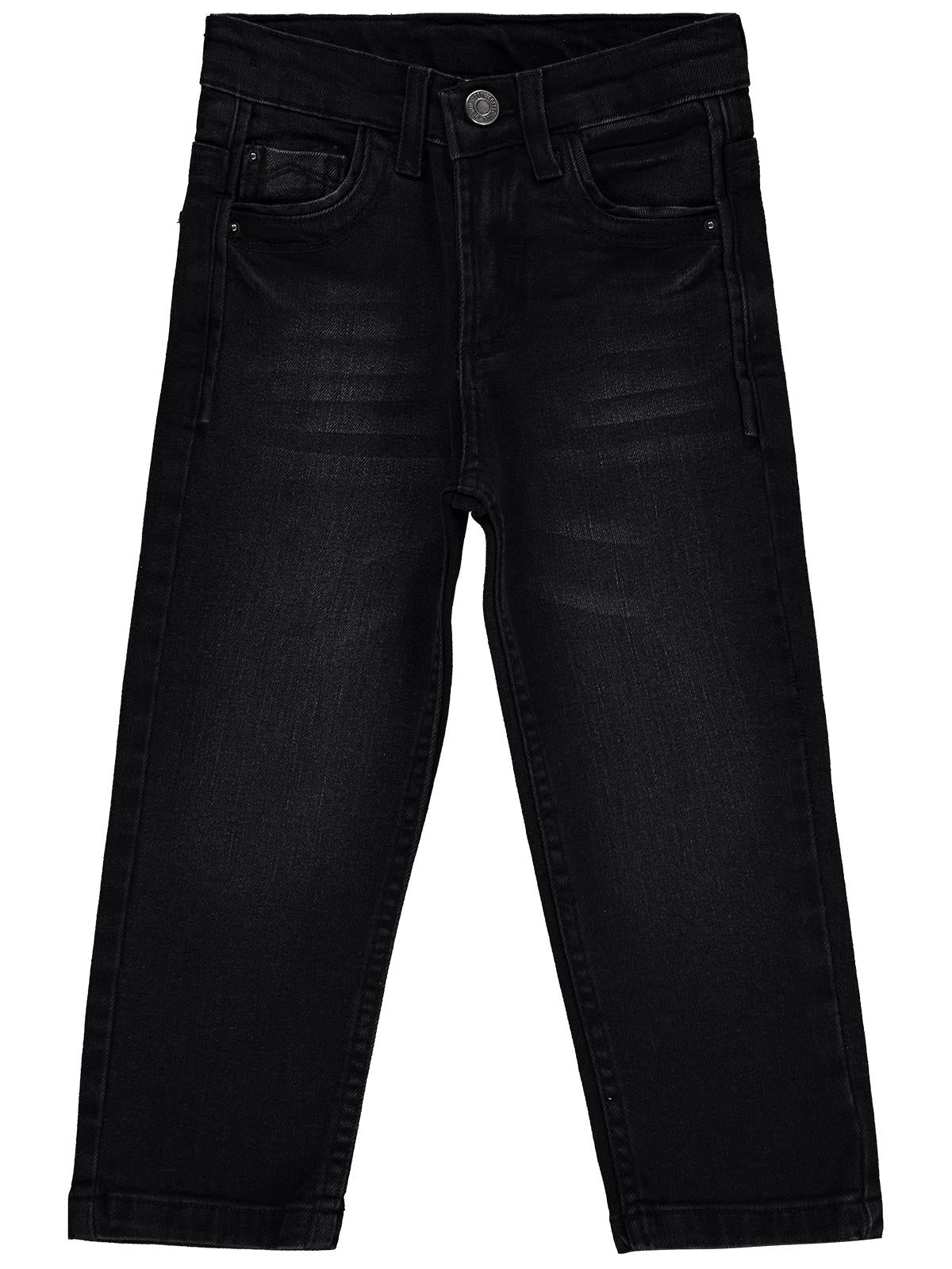 Civil Boys Basic Çizgili 2-5 Yaş Pantolon Kot - Gri