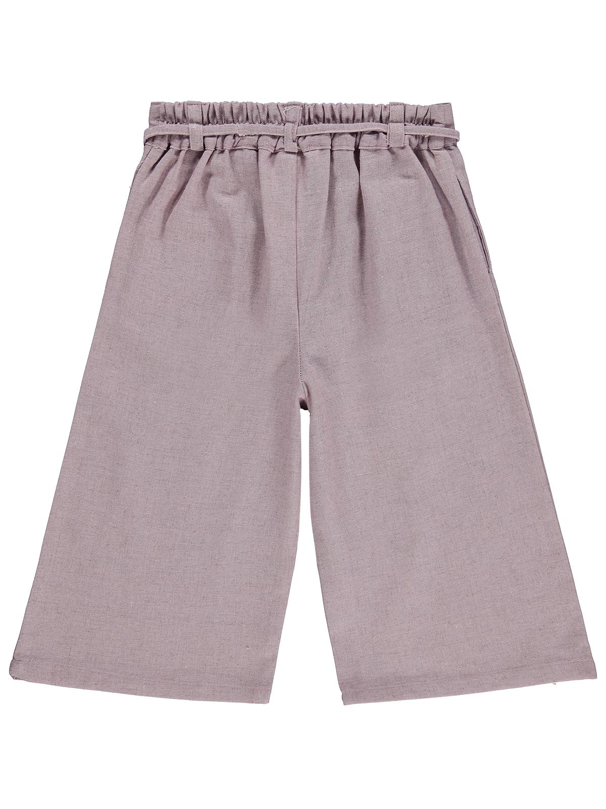 Civil Girls Piliseli 6-9 Yaş Pantolon - Pembe