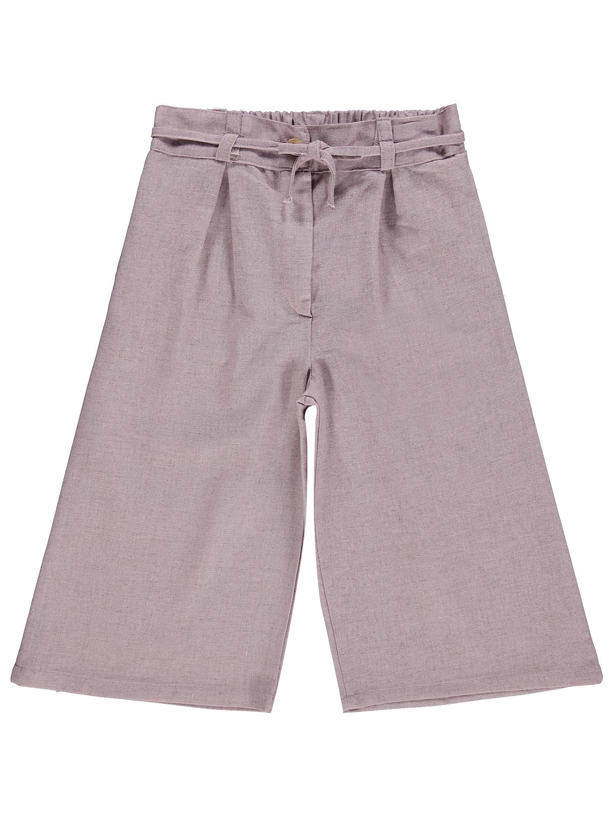 Civil Girls Piliseli 6-9 Yaş Pantolon - Pembe