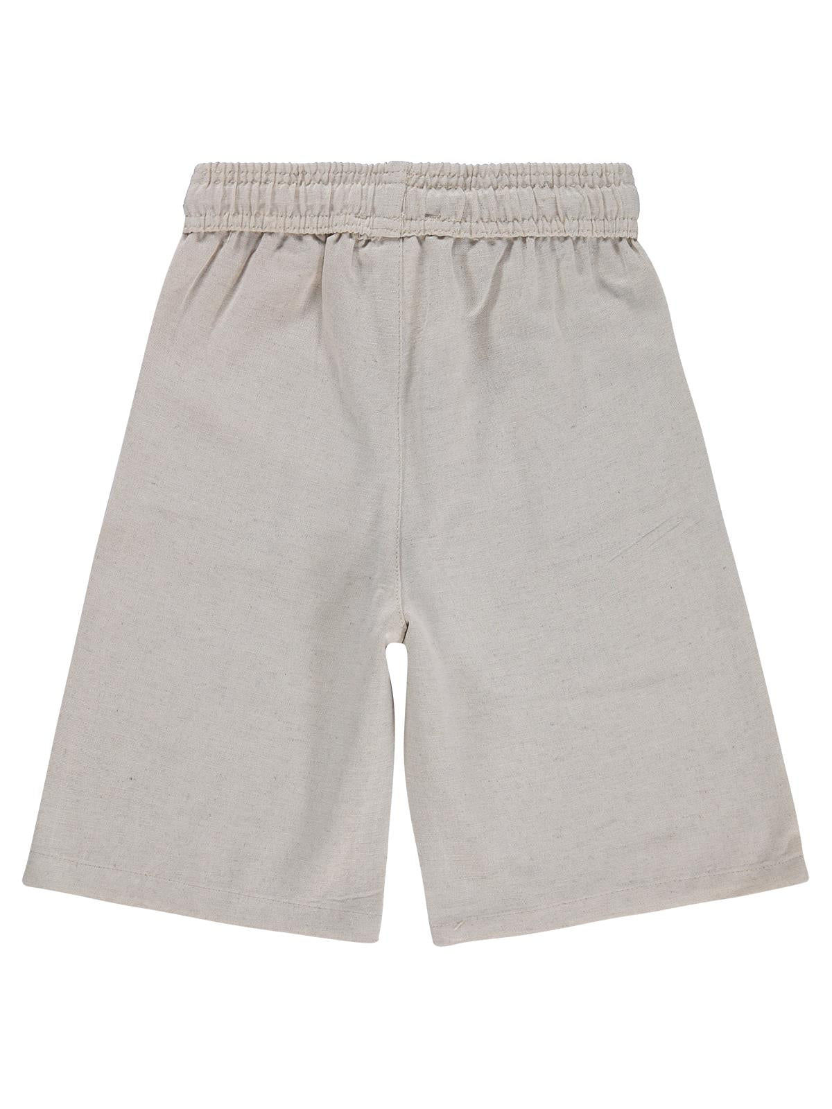 Civil Boys Chino 6-9 Yaş Kapri - Bej