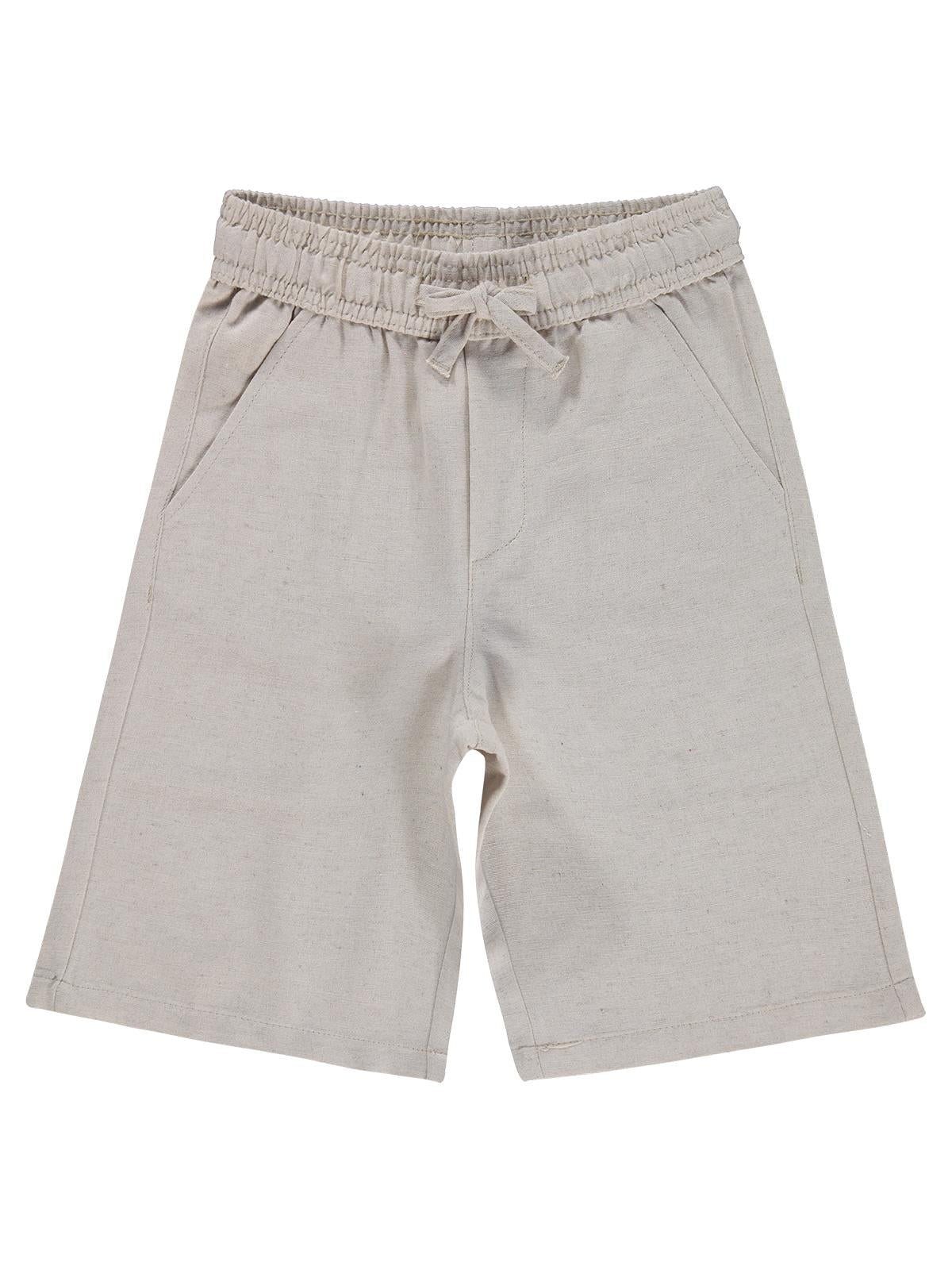 Civil Boys Chino 6-9 Yaş Kapri - Bej