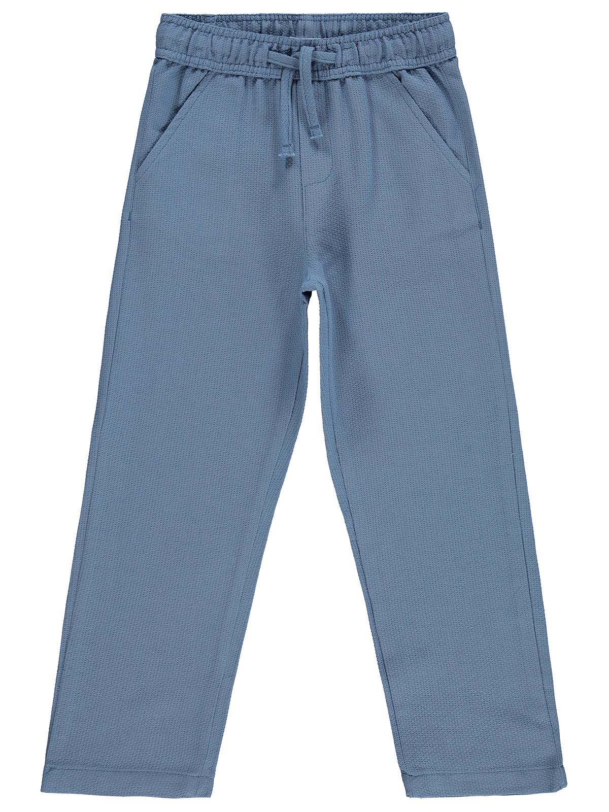 Civil Boys Armürlü Chino 6-9 Yaş Pantolon - Mavi