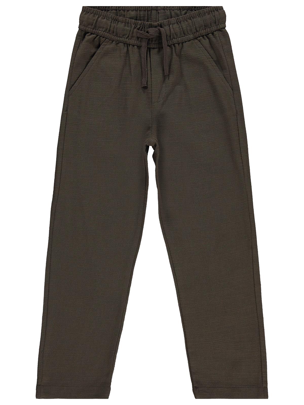 Civil Boys Flamlı Chino 6-9 Yaş Pantolon - Kahverengi