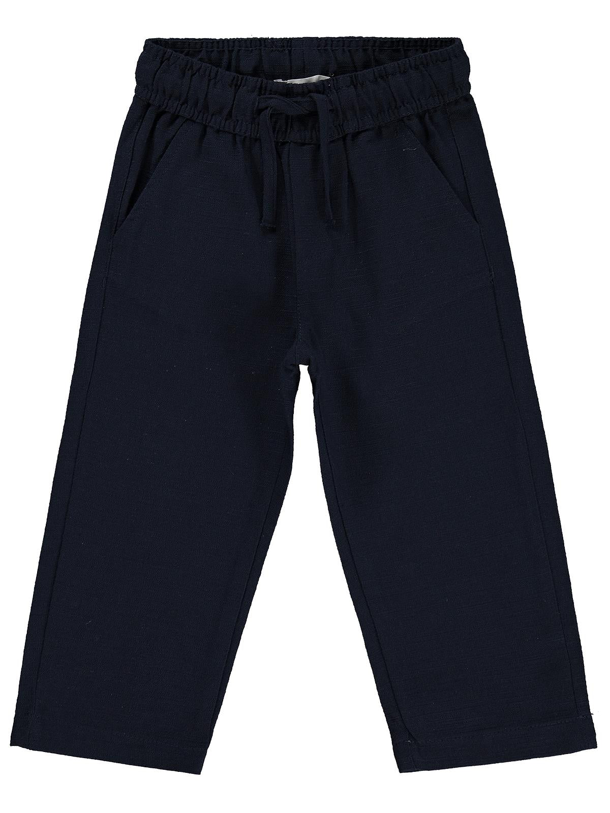 Civil Boys Flamlı Chino 2-5 Yaş Pantolon - Lacivert