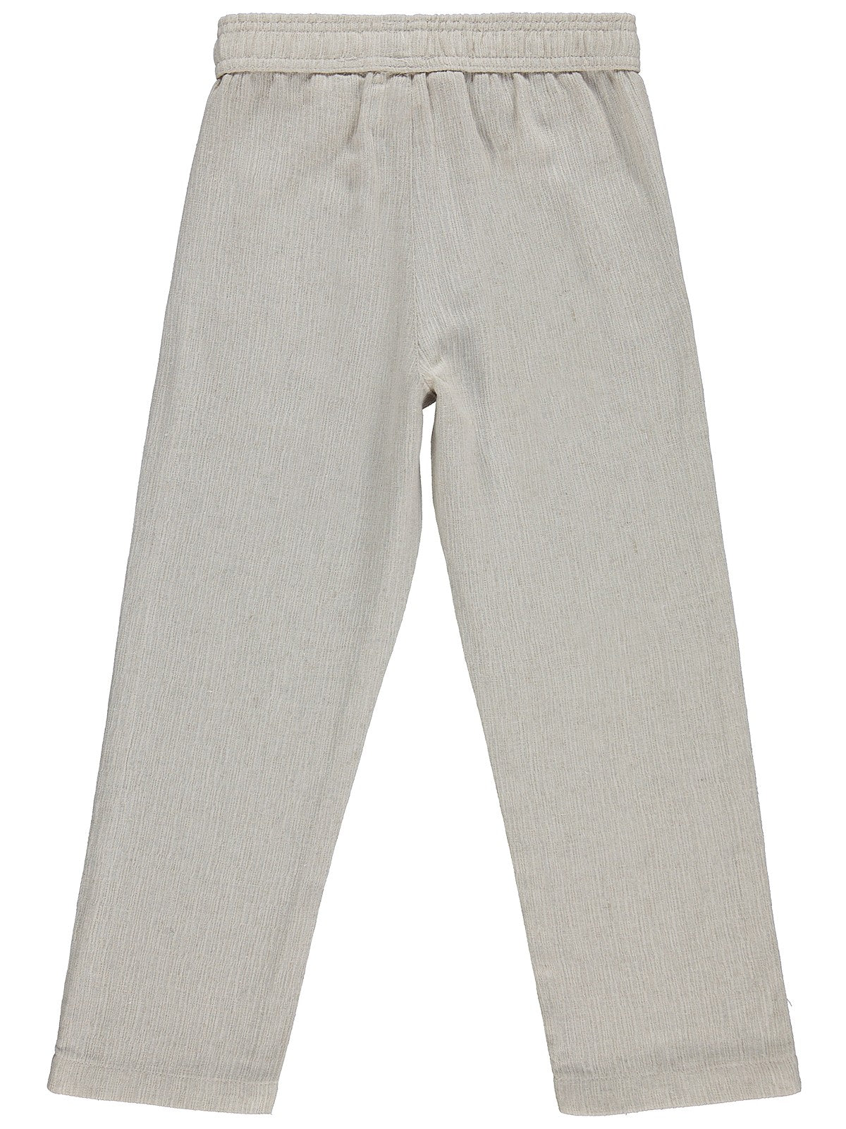 Civil Boys Kendinden Desenli 6-9 Yaş Pantolon - Bej
