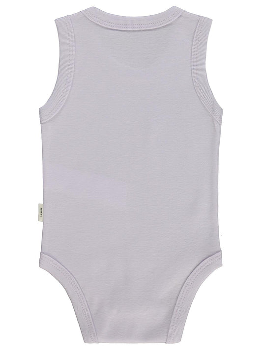 Civil Baby Unicorn Baskılı 1-36 Yaş Çıtçıtlı Badi - Lila