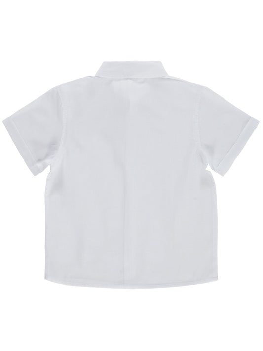 Civil Boys Basic Kısa Kol 10-13 Yaş Gömlek - Beyaz